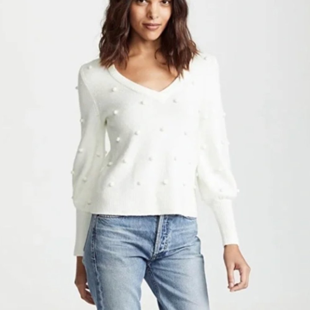 Madewell Pom Pom Sweater